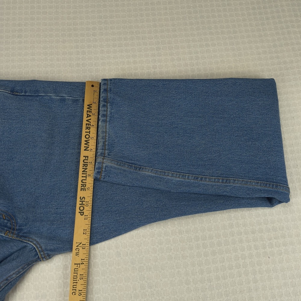 Levis 550 Relaxed Fit Jeans Mens 36x34 Medium Wash Blue Denim 100% Cotton Mexico - Picture 12 of 16
